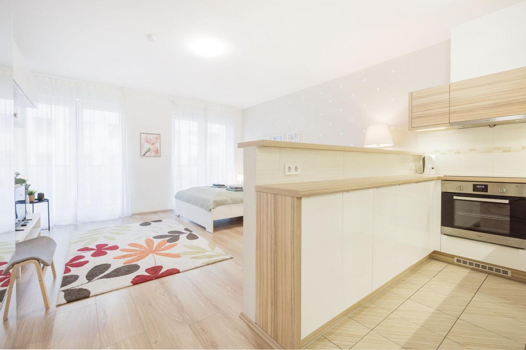 Apartament The Chic Crib With Balcony Budapeszt Zewnętrze zdjęcie